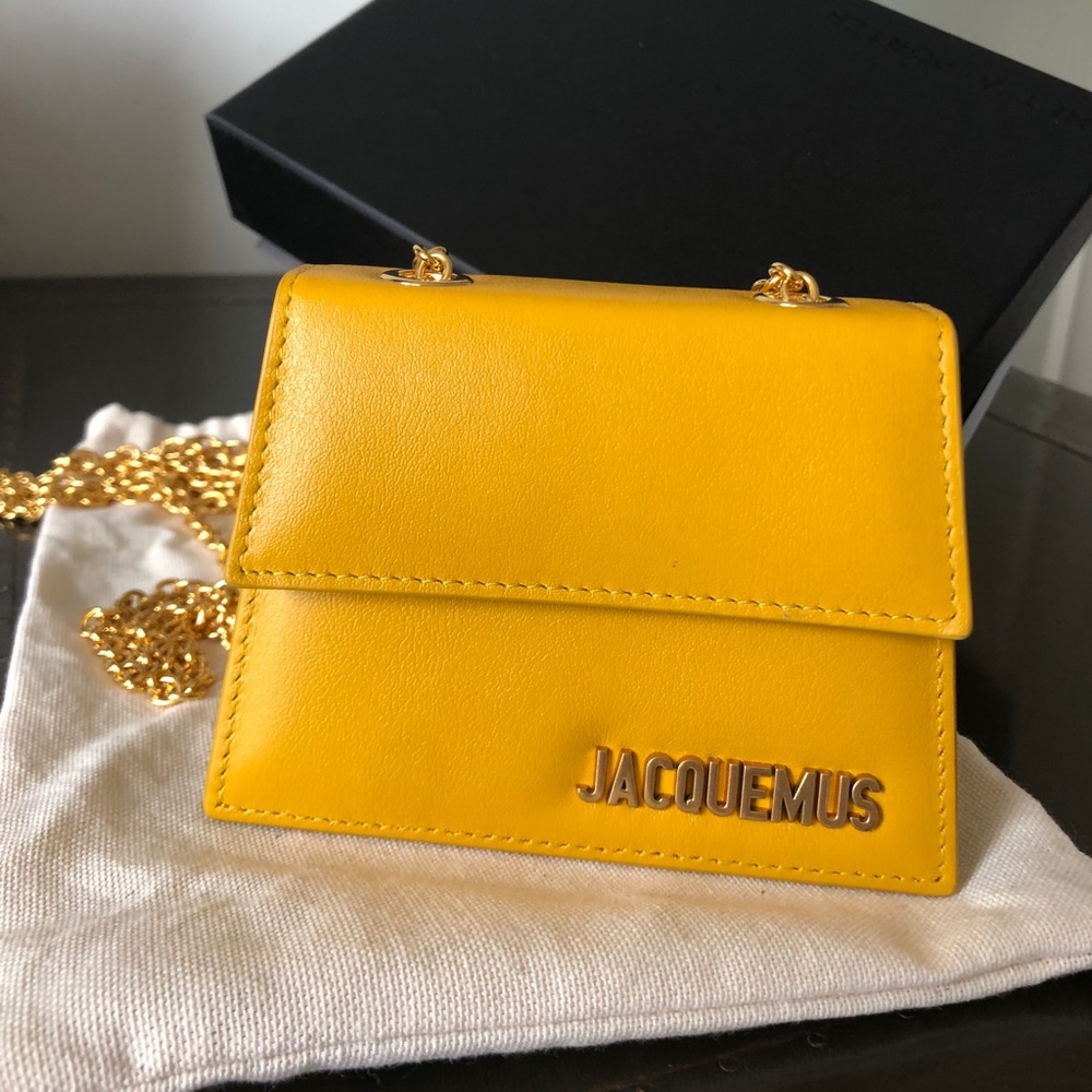 JACQUEMUS Le Piccolo leather shoulder bag